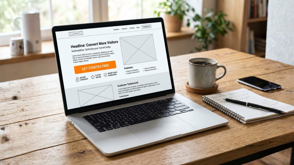 Landing page & conversion rate optimization