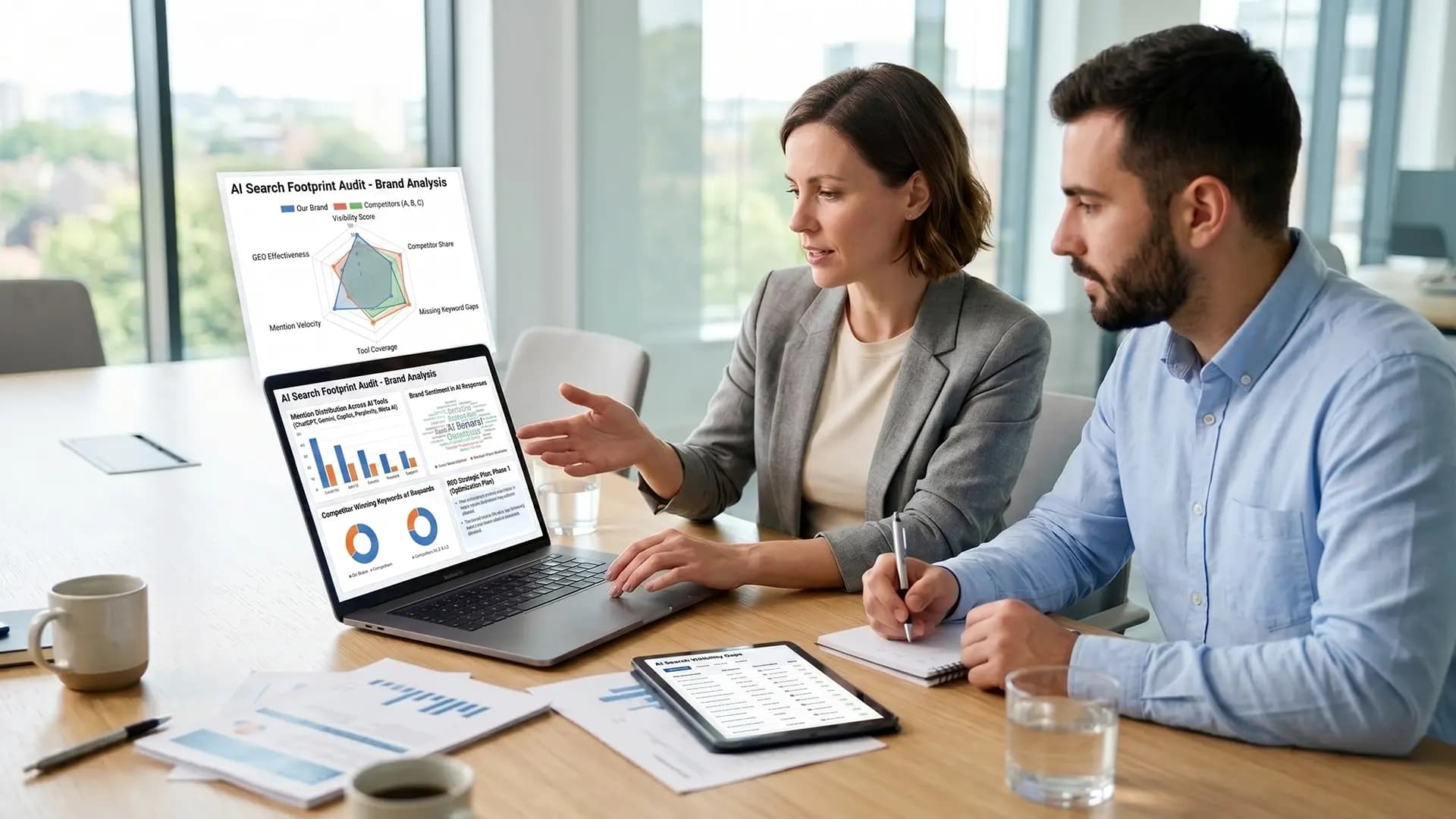AI search footprint audit