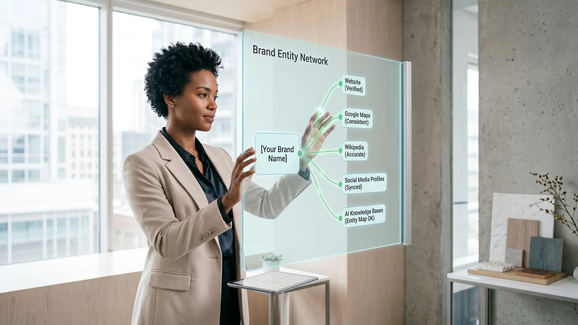 Brand entity optimization
